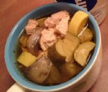 Chicken, Mushroom, Squash Soup