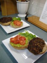 Spicy Black Bean Burgers