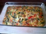 Kale and Mushroom Breakfast Casserole