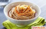 Whole Wheat Pasta with Sesame Peanut Sauce