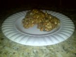 Banana-nut cookies