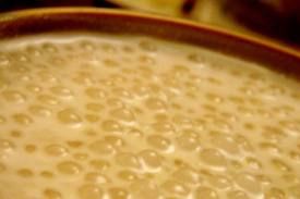 Sago pudding (great for fall) Recipe | SparkRecipes