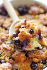 Lemon and Blueberry French Toast Bake