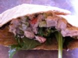 Chicken salad pita