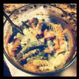 Rotini and Vegtable Cheese Casserole