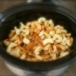 Slow Cooker Cider Applesauce (No Sugar Added)