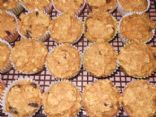 High Fiber Cherry Chocolate Muffins