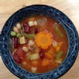 Low Fat Minestrone Soup (Vegan)