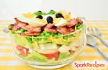 Seven Layer Vegetable Salad