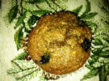 Banana, Blueberry, Bran Muffins