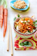 Spaghetti Squash Noodles with Thai Peanut Sauce