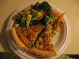 sundried tomato & broccoli quiche (losingjess)