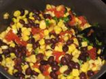 Baja Black Beans and Corn