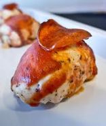 Pizza Stuffed Chicken Breasts