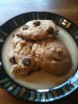 Banana Dark Chocolate Pecan Scones