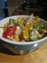 Greek Salad w/ Chickpeas