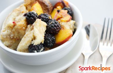 Peach and Berry Crisp