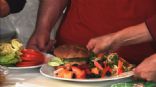 JUICY STUFFED TURKEY BURGER 