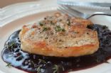 Pork Chops with Raspberry Sauce