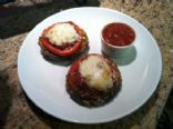 Baked Goat Cheese Eggplant Mozzerella