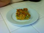 Kugel Inspired Veggie Yam Casserole