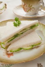 Tea Party Cucumber Sandwiches