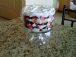 Volumetrics Red White and Blue Trifle