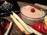 Hummus |Full of Flavor & good fats with Roasted Red Peppers | Chickpeas/Garbonzos