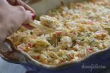 Hot and Cheesy Crab and Artichoke Dip