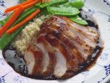 Raspberry Balsamic Chicken with Shallots