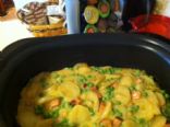  Slow Cooker Ham and Potato w/Sweet Peas