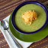 Broccoli, Cheddar and Potato Soup