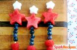 Fireworks Kabobs (Patriotic Fruit Skewers) 