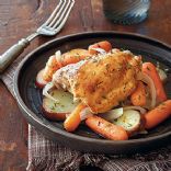 Slow Cooker Chicken & Veggies