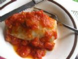 Vegetarian stuffed cabbage