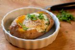 Stuffed Baked Potato with Egg