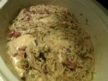 Spicey Chicken Spaghetti