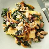 Rainbow Chard & White Bean Casserole