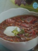 Smoked Turkey-Lentil Soup