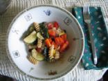 Fresh Summer Vegetables Stir Fry with Rotini
