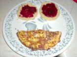 Fluffy Scrambled Egg w/ Bacon Pieces