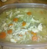 Cheap & Low-Fat Chicken and Brown Rice Soup