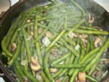 Fresh Green Beans, Onion & Mushrooms