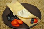 Crepes w/Berries in 3 min. or less