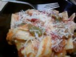 ziti with turkey kielbasa