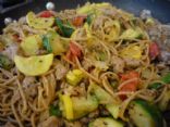 Pasta with Italian Turkey Sausage & Summer Squash