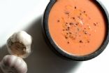 Smoky Roasted Garlic & Red Pepper Soup 