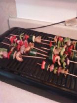 greek vegetable skewers