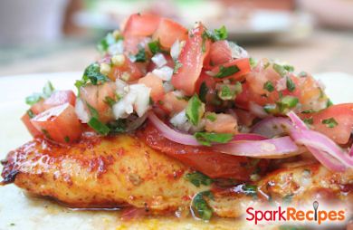 Baked Chicken Salsa