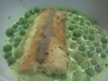 Coconut curry stewed peas and lima beans